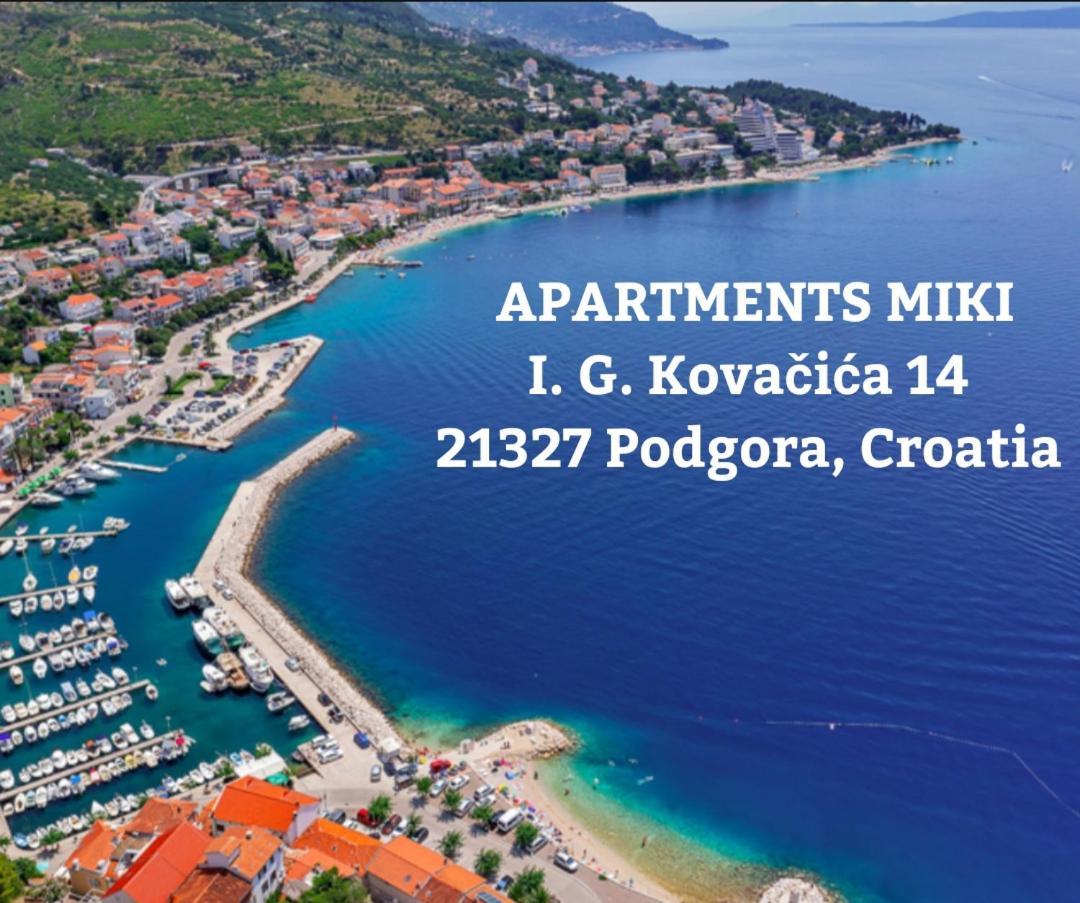 Apartmani Miki Podgora Exterior foto